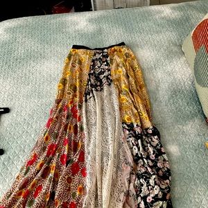 Boho long skirt